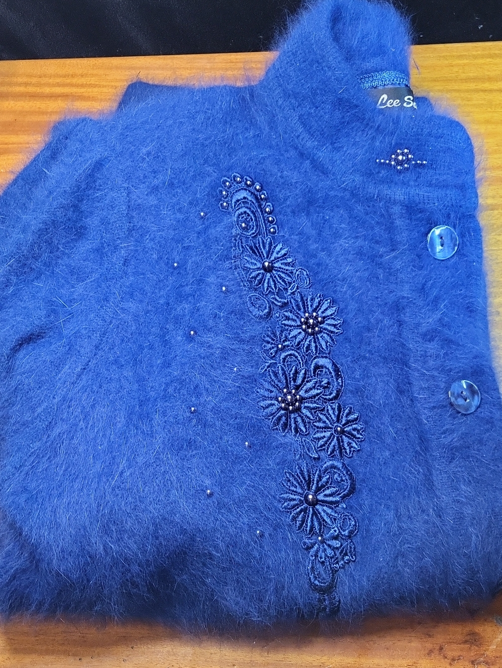 Vintage Angora Sweater by Lee Sands
